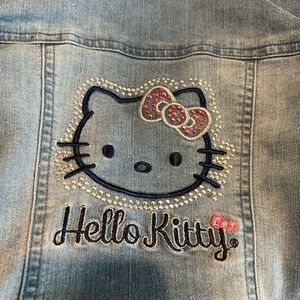 Hello Kitty Jean Jacket. Size 5